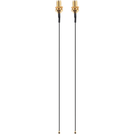 2PCS Connecteur RF0.81 IPEX 4 vers Filetage Externe Broche Interne pour Carte WiFi M.2 Module Réseau