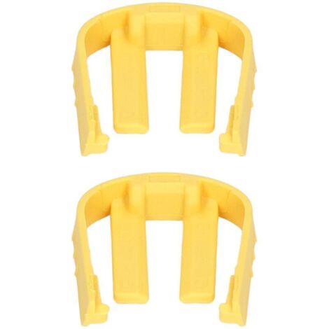 2Pcs Connecteurs Rapides de Clip C, Clip C de Remplacement de Déclencheur de Nettoyeur Haute Pression pour Karcher K2 K3 K7 Déclencheur de Nettoyeur Haute Pression de Voiture(Jaune)
