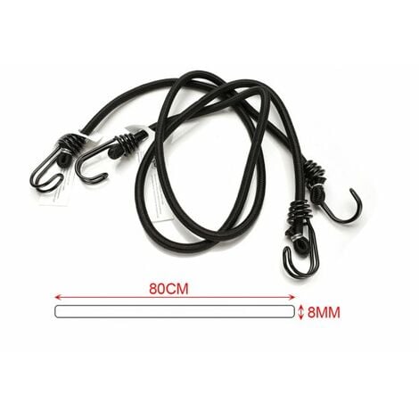 Corde elastiche con ganci 1M/2M/3M corde elastiche Extra lunghe corde  elastiche per bagagli pesanti cinghie elastiche in gomma piatta - AliExpress