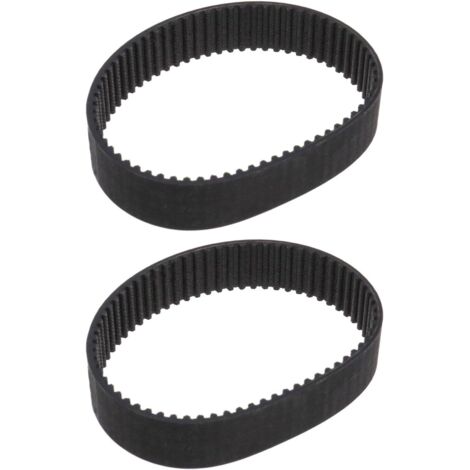 2pcs Courroie d'entraînement Rabot en Caoutchouc HTD201-3M-14 67 Dents Boucle Fermée CT2610387984 Compatible avec Bosch Skil