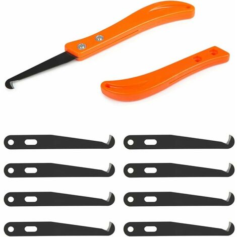 2pcs Couteau nettoie joint de Calfeutrage + 10 lames Remplaçables -rénovation des joints de carrelage muraux