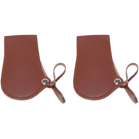 2PCS Couvre-Poignée en Fonte Design Suspendu Rétro - Accessoire de Cuisine Antidérapant et Résistant à la Chaleur
