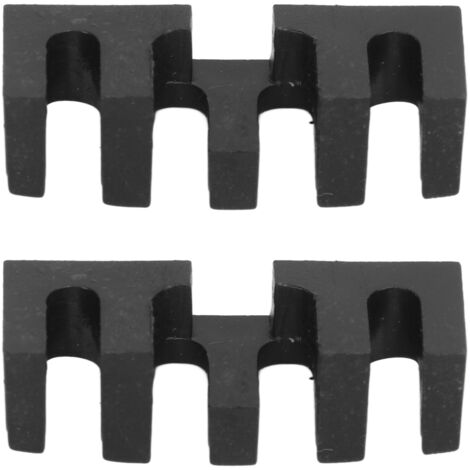 2PCS Écarteur de Raquette de Badminton pour Cordage Haute Tension, Adaptateur de Protection Noir Outil de String