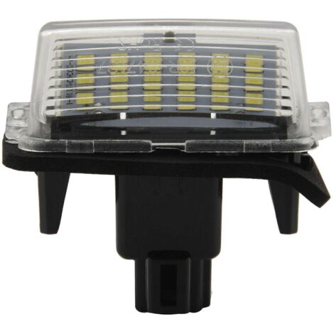 2Pcs Feux de Plaque d'Immatriculation LED pour Voiture - Éclairage de Stationnement Extérieur
