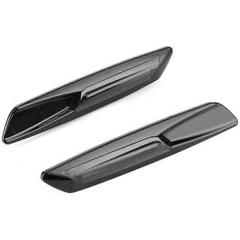 2pcs Feux de Position Latéraux LED Haute Luminosité, Clignotants d'Aile, Compatibles E81 E82 E90 E60 E61.