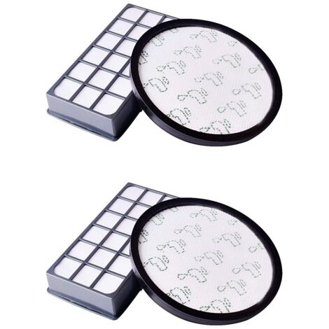 2pcs Filtre Hepa pour Aspirateur Rowenta X-Trem Power Cyclonic/Silence Force Cyclonic RO69xx RO6941EA RO6963EA RO6921EA RO6971EA RO6993EA