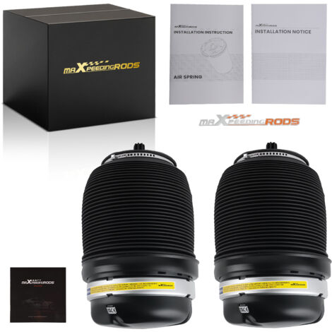 2pcs Fit for Audi A6 C6 4F Allroad Quattro Air Suspension Spring Bag Rear