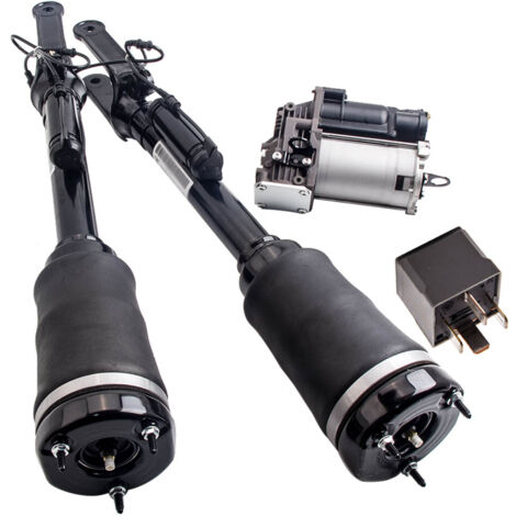 2pcs Front Air Suspension Struts Compressor Pump For Mercedes W164 1643200904