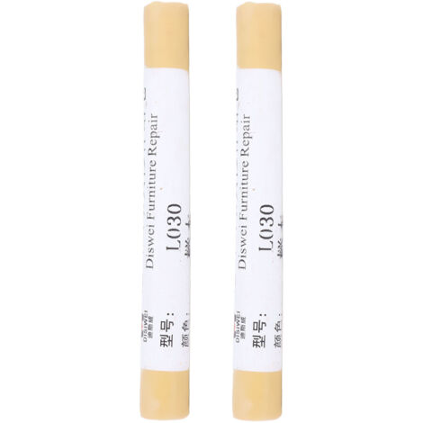 2pcs Furniture Paint Floor Repair Crayon Scratch Patch Paint Pen Wood Composite Repairing Material Beech