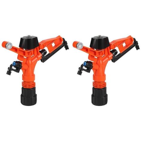 2Pcs G1in Internal Thread Garden Arm Sprinkler Spray Nozzle Head for Garden Irrigation Watering
