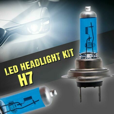 2PCS H7 12V 55W 100W lampes à ampoule, lampe de voiture ampoule lampe halogène PX26d Classi RUIOIU