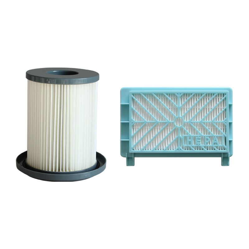 Ensoleille - 2Pcs Haute Qualité Remplacement Filtre de Nettoyage Hepa pour FC8740 FC8732 FC8734 FC8736 FC8738 FC8748 Aspirateur Filtres