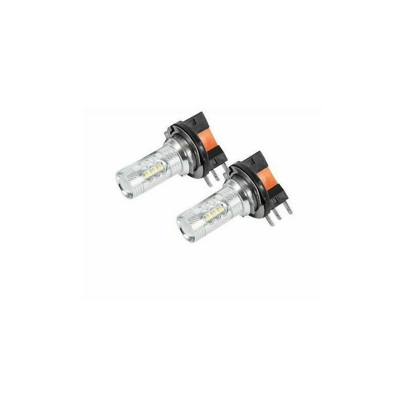 2pcs hid Bianco 80W H15 Lampadine a led Luci per