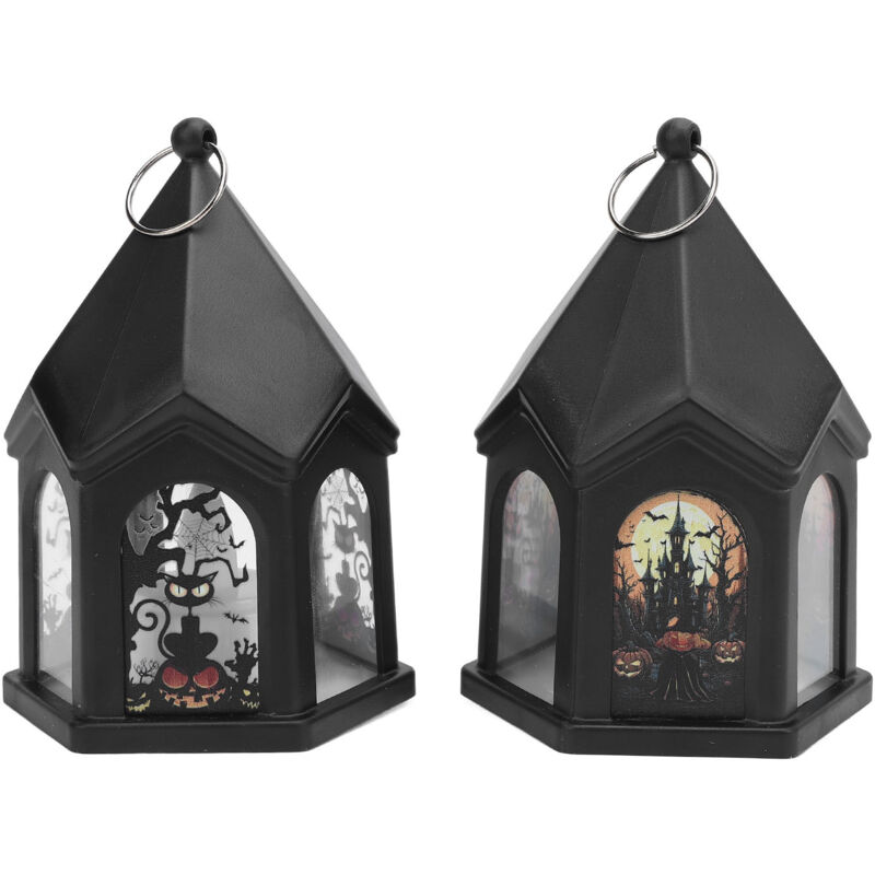 Image of Groofoo - 2Pcs Holiday Lantern led&hellip;