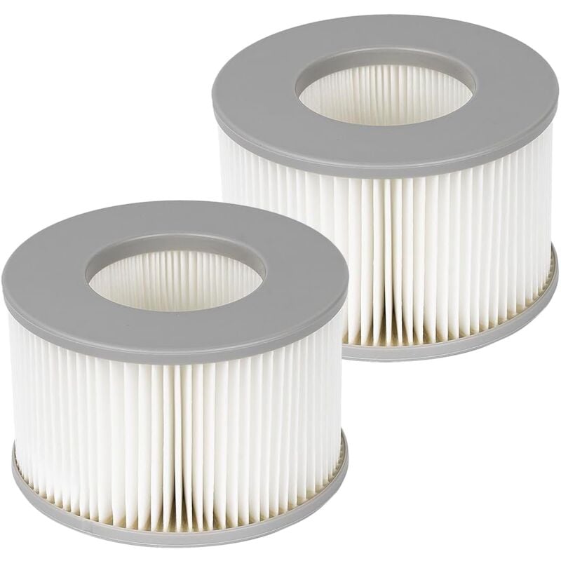 2pcs Hot Tub Filters for MSpa Inflatable Pools, Enhanced Version Filter Cartridge Pump Fit for MSPA all Current Hot Tubs