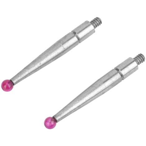2PCS Indicateur à Levier avec Pointe en Carbure de Tungstène pour Mesures de Précision