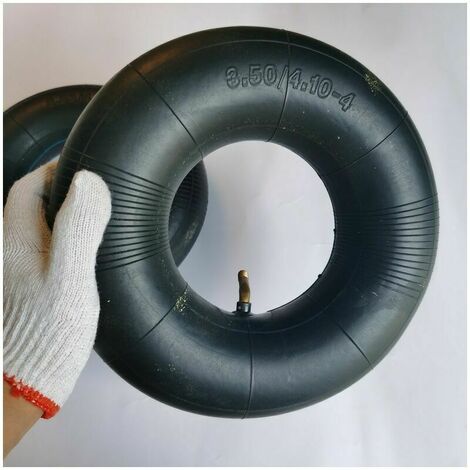 2Pcs Inner Tube Tire 4.10/3.50-4 Inch Series for Hand Truck, Wagon, Hand Cart, Garden Cart, Lawn Mower, Replacement Tube 4.10-4,M LITZ Mower Wheel and Inner Tube