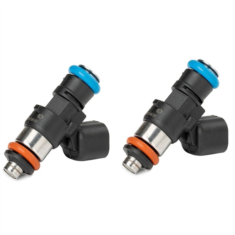 Image of 2Pcs Kraftstoff Injektor 0280158258 2521068 für Ranger Sportler RZR ACE570 ACE900