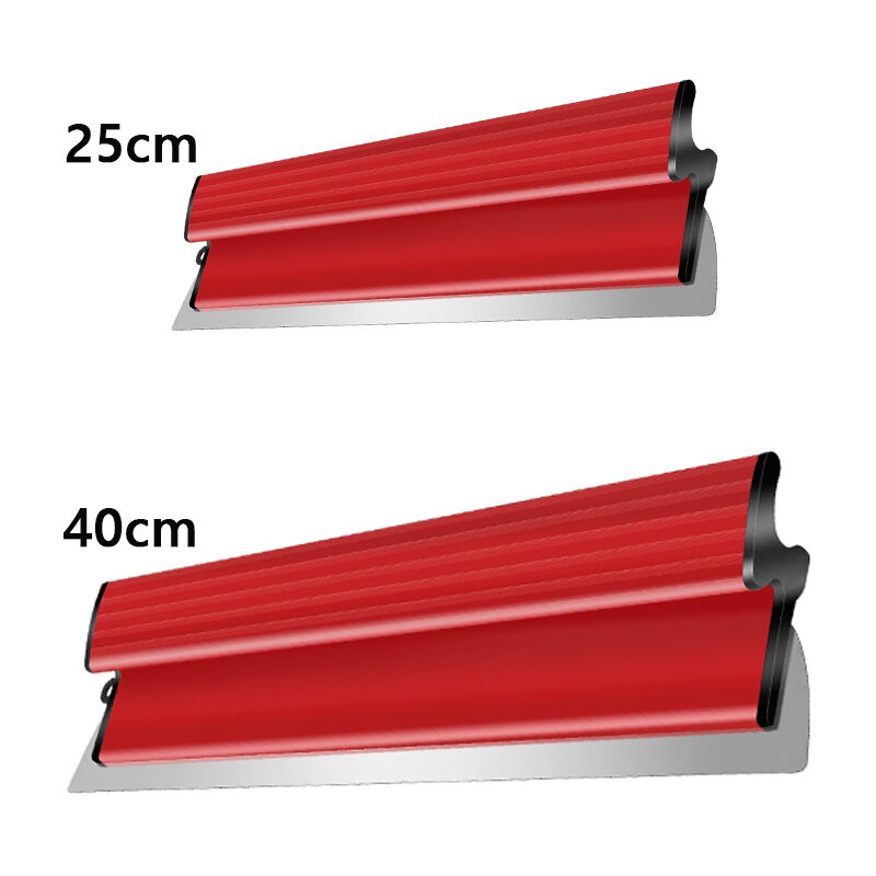 2pcs Lame à lisser 25cm+ 40cm pour outils muraux, peinture, écumage, lame flexible,Couteau à lisser mural réutilisable
