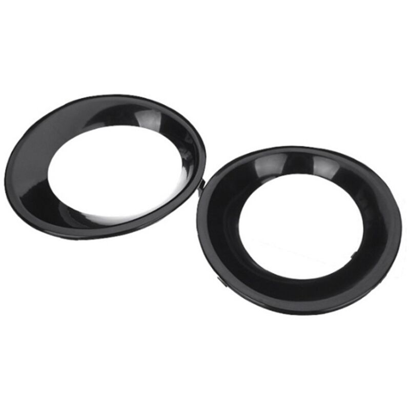 Image of Tlily - 2PCS Lampe Haube Grundiert Schwarz Nebel Licht Trim Fahren Abdeckung für-X3 E83 2007-2010