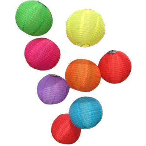 2PCS Lampions solaires LED pour extérieur,Boule Lumineuse 30CM,lanternes Solaire, étanchéité IP55, lanternes de Jardin pour Mariage, église, Jardin, fête