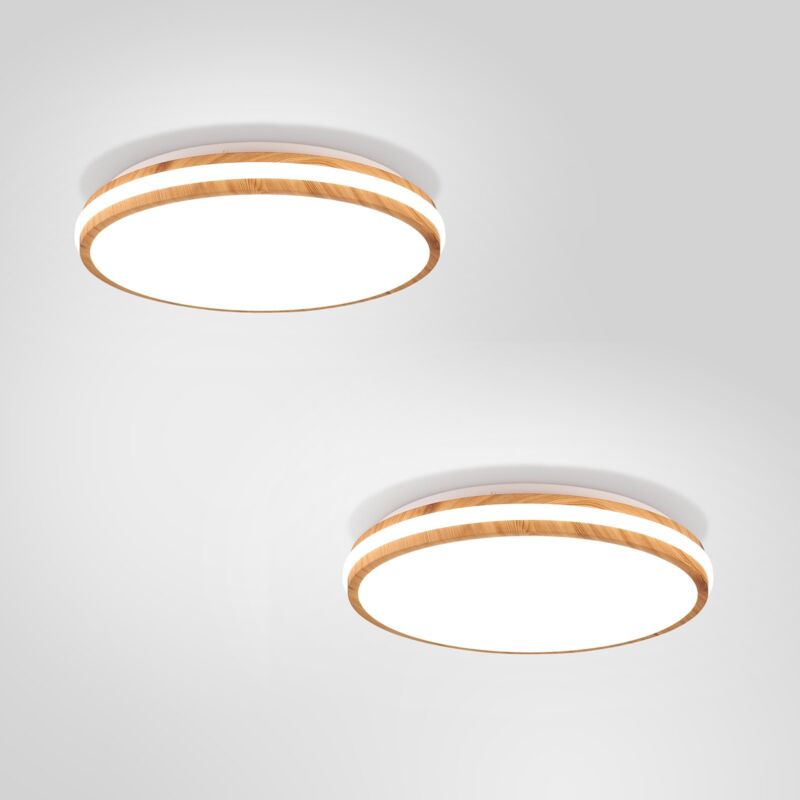 Image of 2pcs LED Ceiling Light Industrial Modern&hellip;
