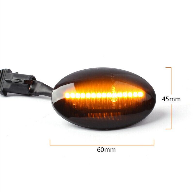 Image of Tlily - 2PCS led Dynamische Seite Marker Lichter Blinker Lampen Flasher für Corsa bcf Combo
