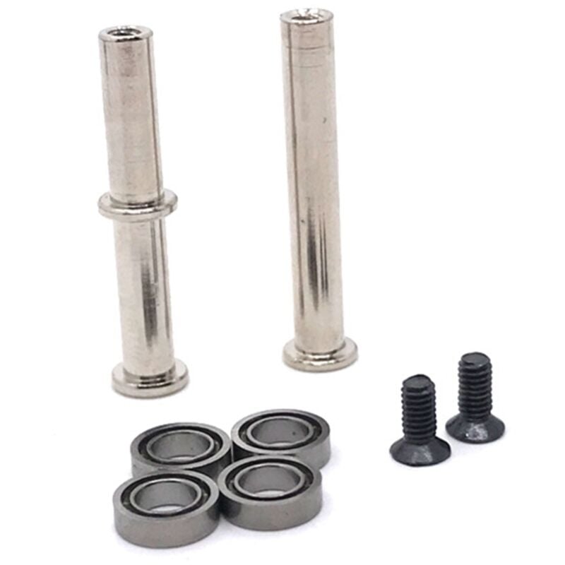 Image of 2PCS Lenksäule mit Lager für 144001 144010 124016 124017 124019 rc Auto Upgrade Teile Zubehör