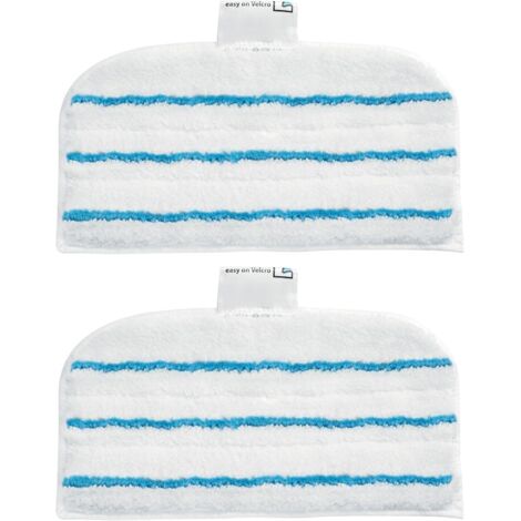 2Pcs Lingettes pour Black et Decker Balais Vapeur,Lingettes Microfibre pour Black et Decker Steam Mop FSM1630, FSM1616, FSMH13E5, FSM1321, FSM1605, FSMP20, FSM1620, FSM1621, FSM1630
