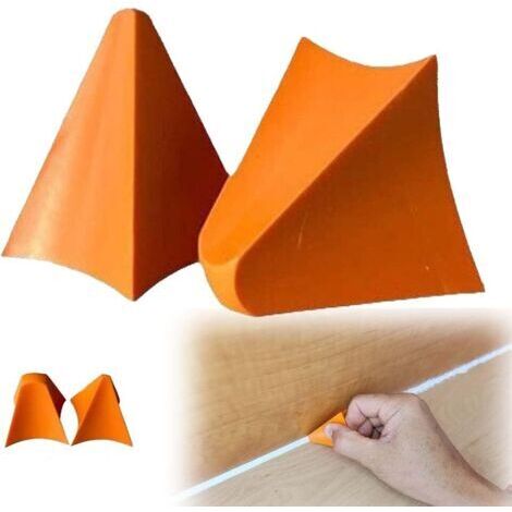 2PCS Lisseurs de Joint en Silicone Enlève-joints Outils de Calfeutrage Instruments Lissage Joints en Silicone et l'Acrylique Set de Grattoirs à Joints pour le Silicone Spatule à Lisser