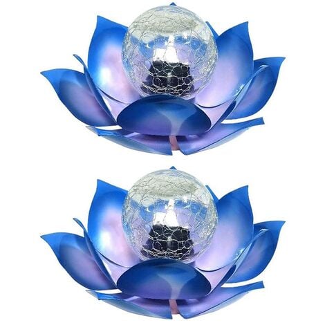 Plante Fleur Dansante Energie Solaire Be Lucky Bleu - Cdiscount Maison
