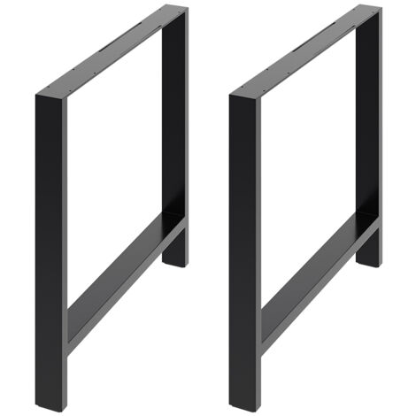 2Pcs Metal Table Legs for Desk