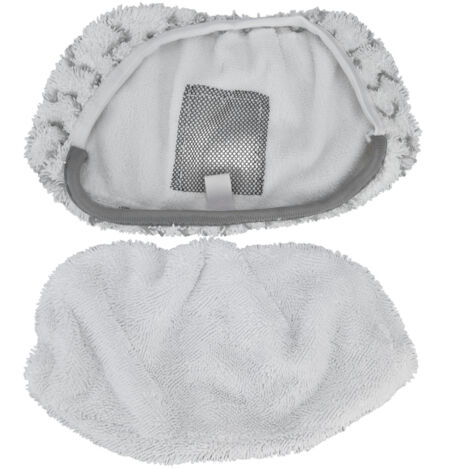 2Pcs Middle Microfiber Mop Pad with Strong Water Absorption Fit for Bissell 1132 1252