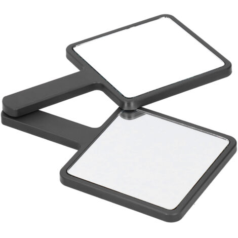 2pcs Miroir de Maquillage Pliable - Miroir Cosmétique de Voyage Compact et Léger