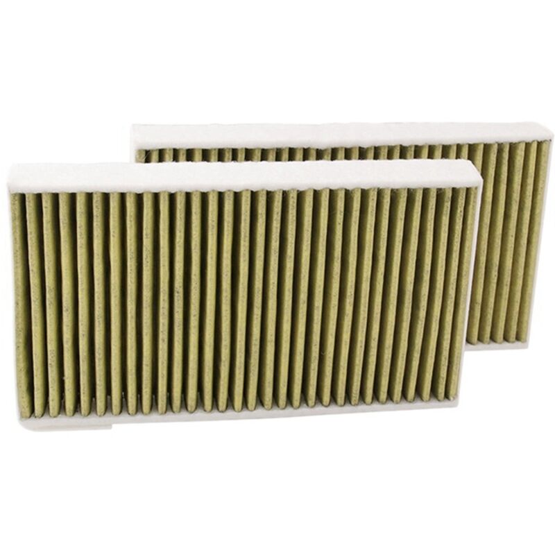 Image of 2Pcs Modell 3 Klimaanlage Filter Ersatz Für Tesla Modell 3 Y Mit Aktivkohle Auto Luftfilter