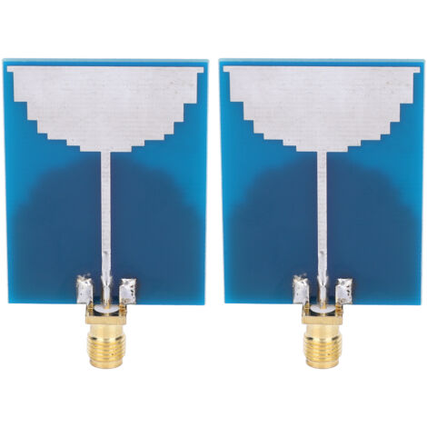 2Pcs Module de Positionnement Antennes UWB004 avec Connecteurs SMA Femelle 3.3GHz-9.9GHz 50Ω