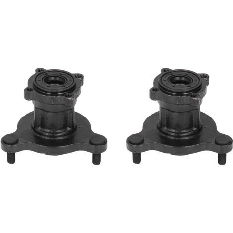 2pcs Moyeu de roue à goujon M8x3 en acier pour 50cc-125cc ATV Go Kart Dirt Quad Bike 6 7 8in Pneu de jante