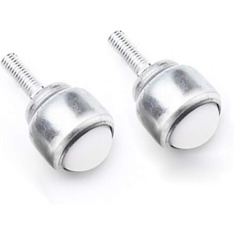 2pcs Nylon Ball Bearing Roller for Transmission System, Power Supply System (CY-25D, M8 Male Thread)