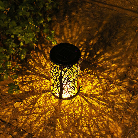1/2pcs/4pcs Hanging Solar Lanterns Outdoor Solar Candle Flickering Lights  Waterproof LED Hanging Solar Lanterns Lights For Garden, Patio, Umbrella, Te