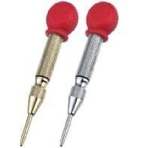 2pcs Outil de Pointeau Automatique Center, Outil Poinçon Central, pour Bois, Métal, Plastique, Fenêtre de Voiture