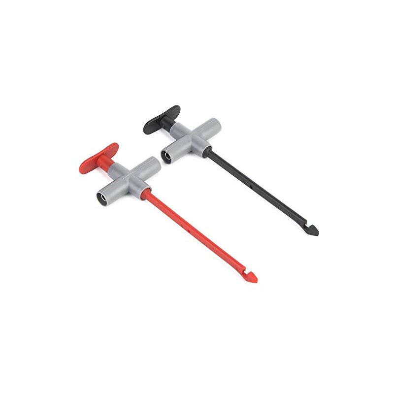 2Pcs P5010 4mm Sonde électronique Clip de Accessoire Sonde de Multimètre pour Garage Accessoires Multimetre
