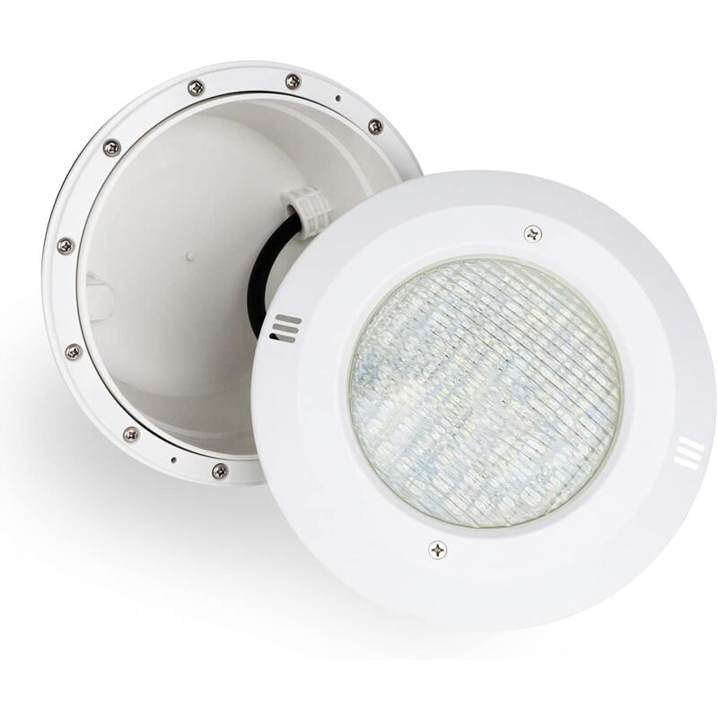 2pcs PAR56 Niche Encastrable, LED Piscine Cadre de Montage, waterproof pour Case Piscines Béton, Joint, O-ring, 【Sans lampe PAR56 】 [Classe