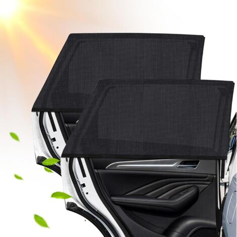 Lot De 2 Pare-soleil Pour Voiture Bébé - Protection UV - Taille Universelle - Ventouses Incluses - Pour Fenêtres Latérales