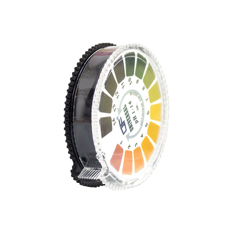 2pcs pH Test Strips on Roll, Measuring Range 0-14, Universal Paper Sunflower Indicator, Aquariums Acidity Test, Eau potable