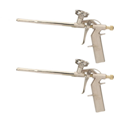 2pcs Pistolet pour mousse, Outillage à main Pistolets pour mousse expansive expansive Pistolet à Mousse Pulvérisation de Mousse pour Fenêtre Portes