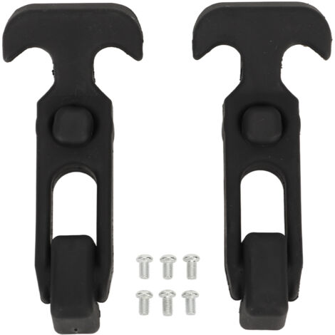 2PCS Poignée de Verrou Souple en Caoutchouc pour Glacière, Coffre à Outils et Véhicule Tout Terrain