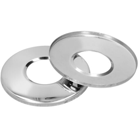 2pcs Pool Ladder Escutcheon Cover Plate for 1.7 Inch Ladder Pipe Pool Handrail Replacement