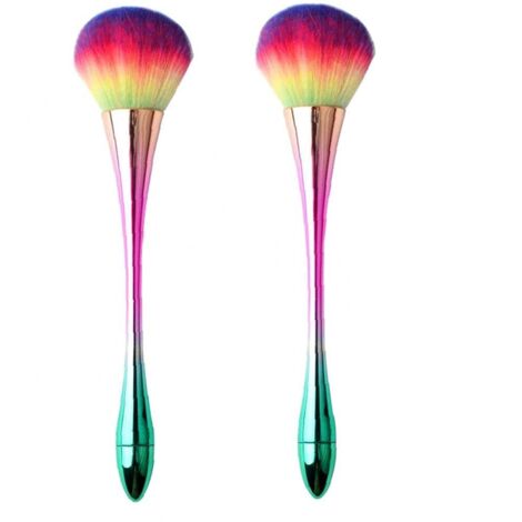 2pcs Profession poudre Poudre minérale Désactivant Nettoyant Nettoyant (coloré)