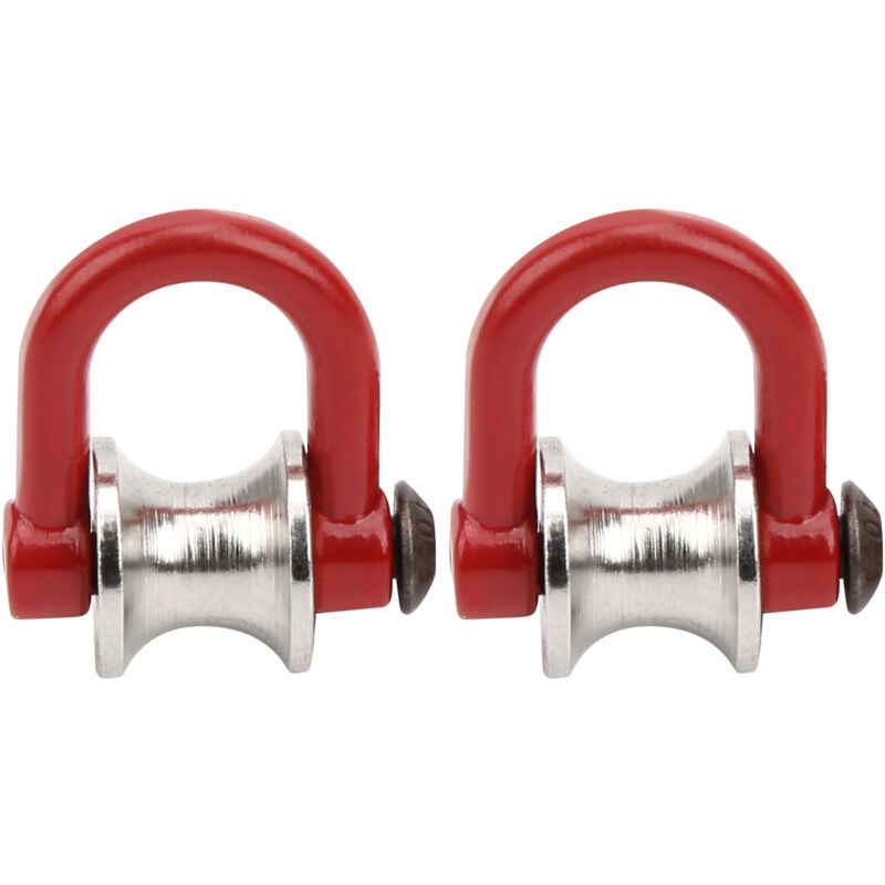 Image of 2pcs RC -Modell Simulierte Hebelscheibe Stahldrahtseil für HSP Redcat Crawler Carb