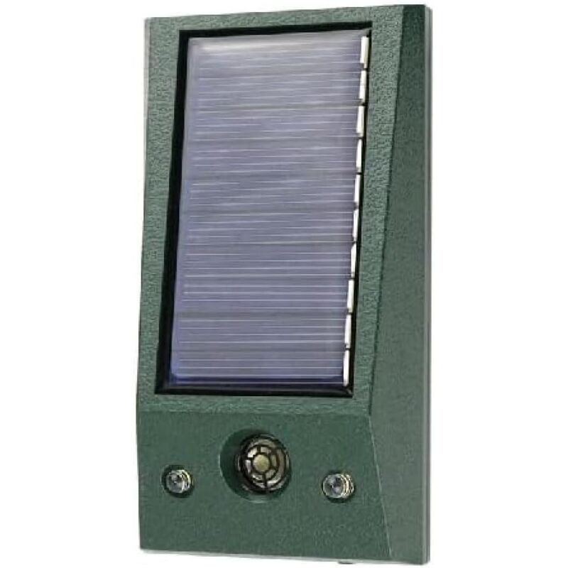 2pcs Répulsif d'oiseaux à ultrasons 9-36 kHz (75dB) Mode continu